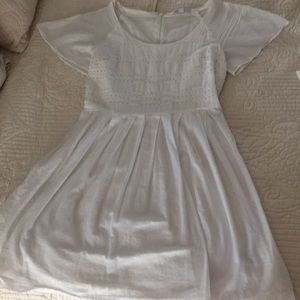Short White summery dress